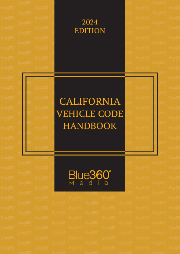California Vehicle Code Handbook 2024 Edition
