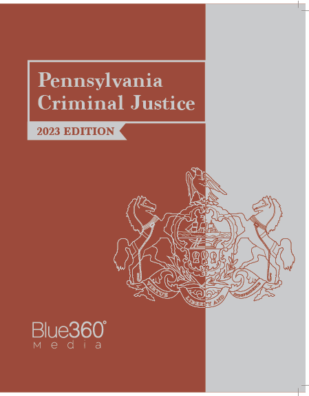 Pennsylvania Criminal Justice Manual 2023 Edition 