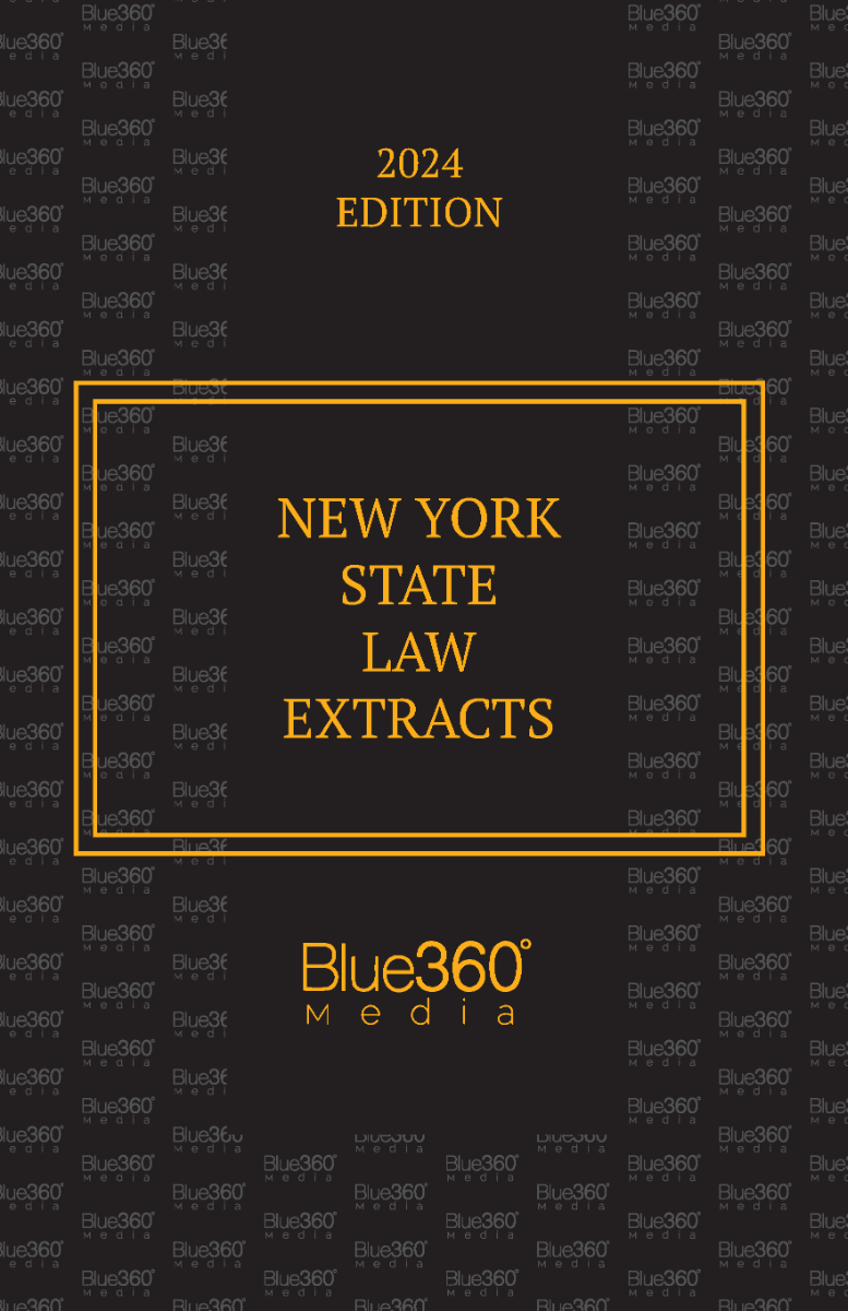 New York State Law Extracts: 2024 Ed.