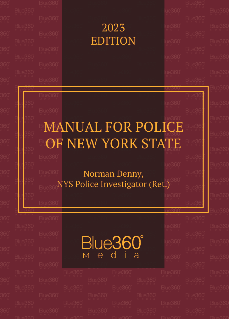 Manual for Police of New York State - 2023 Edition