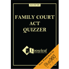 New York Family Court Act Quizzer - 2023 Edition