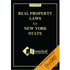 Real Property Laws for New York State - 2023 Edition