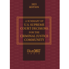 US Supreme Court Decisions for Criminal Justice